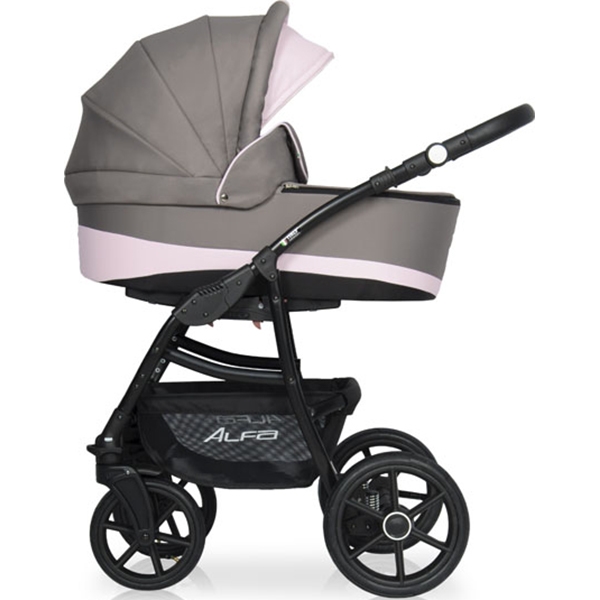 Детская коляска Riko Basic Alfa Ecco 2 в 1, эко-кожа — фото 23