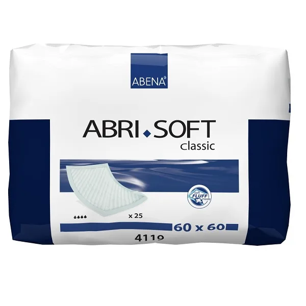 Впитывающие пеленки Abena Abri-Soft Classic, 60x60 см 25 шт — главный ракурс