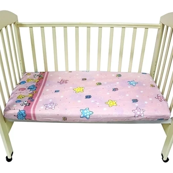 Детская простынь на резинке Топотушки, 60 x 120 — главный ракурс