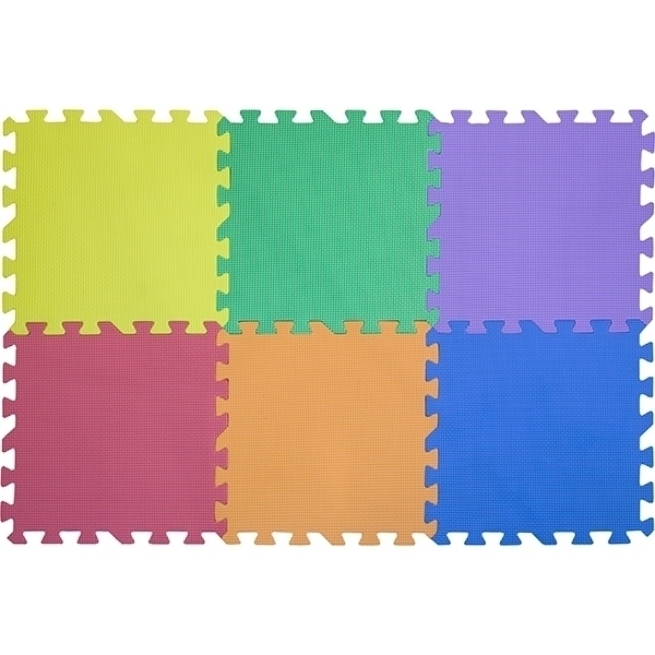 Игровой коврик-пазл Funkids 12" Симпл-12 KB-049-6-NT, 6 плит — фото 17