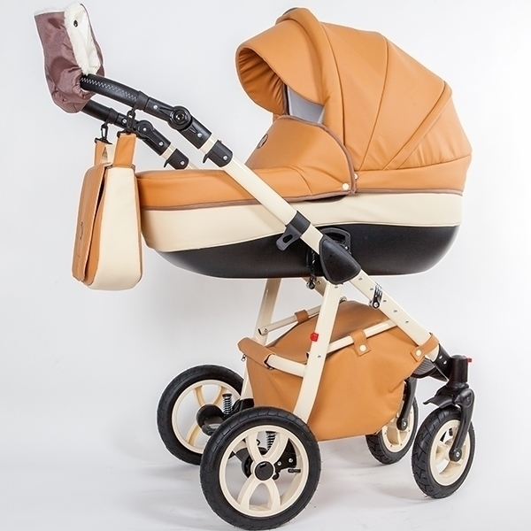 Детская коляска Nastella Casual 2 в 1, эко-кожа — фото 14