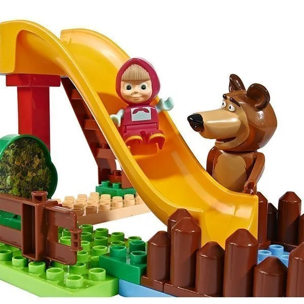Конструктор Smoby Маша и Медведь, Бассейн, 29 деталей, 12/12 арт. 800057094 — фото 3