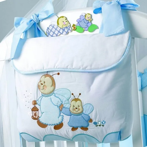 Сумка на кроватку Roman Baby Lucciole, Голубой — главный ракурс