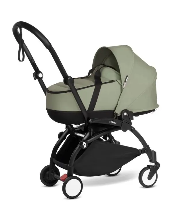 Детская коляска Babyzen Yoyo 2 Bassinet 2 в 1 на черной раме — фото 8