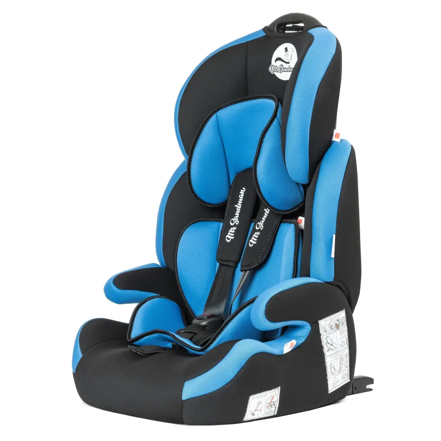 Автомобильное кресло Mr Sandman Voyager Isofix, серый-бежевый — главный ракурс