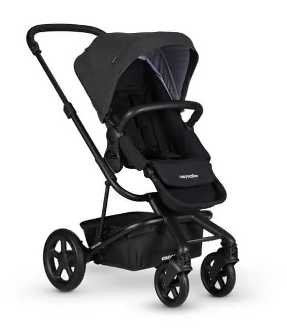 Детская прогулочная коляска Easywalker Harvey 2, Night Black — главный ракурс