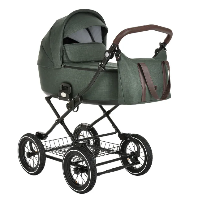 Детская коляска Roan Bass Next Classic 2 в 1, колесо D-12 — фото 12