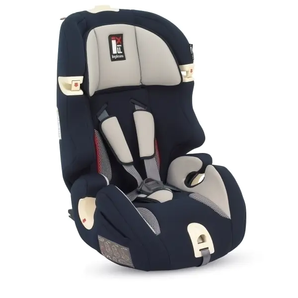Детское автокресло Inglesina Prime Miglia I-Fix Инглезина Прайм Миглиа Ай-Фикс, Blue — главный ракурс