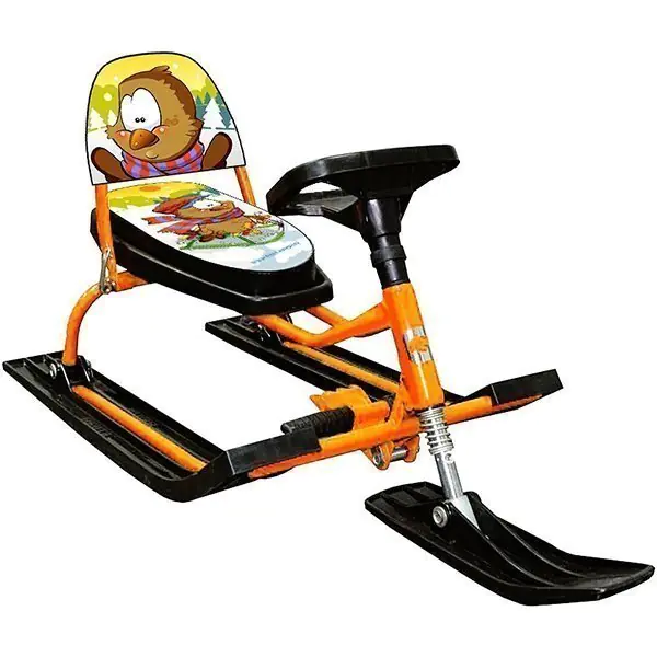 Снегокат Барс Comfort Snowbirds 128, веня — главный ракурс