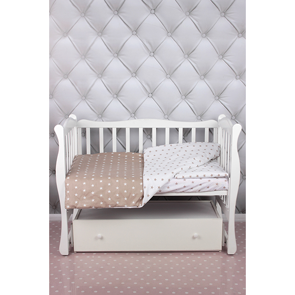 Комплект постельного белья в кроватку AmaroBaby Baby Boom из бязи, 3 предмета — фото 2
