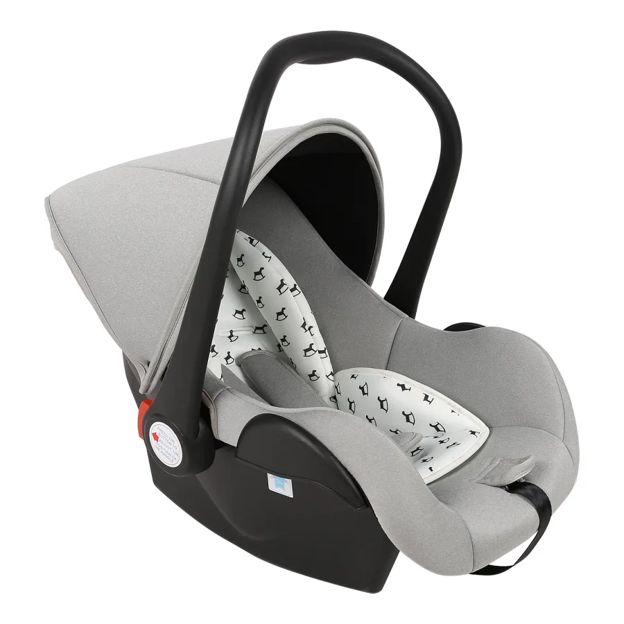 Детское автокресло Best Baby Unica, серый — главный ракурс