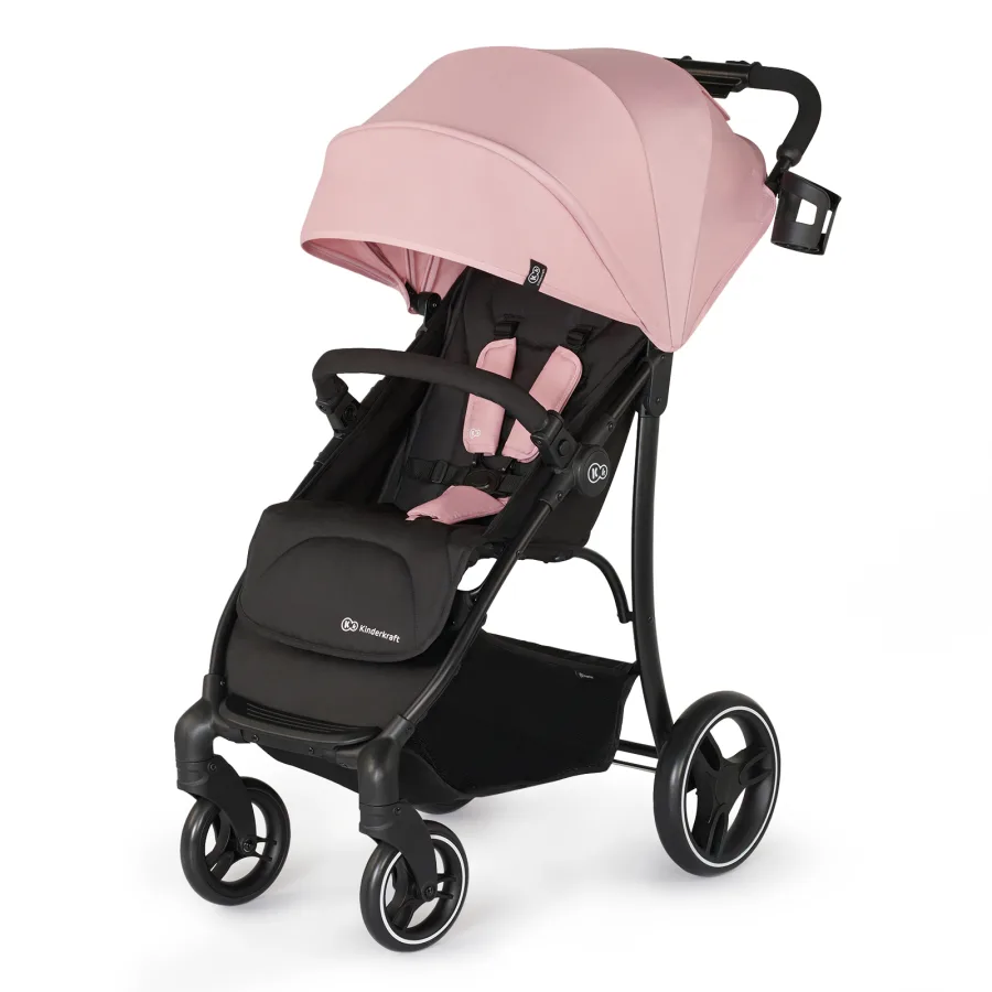 Детская прогулочная коляска Kinderkraft Trig, Grey — главный ракурс
