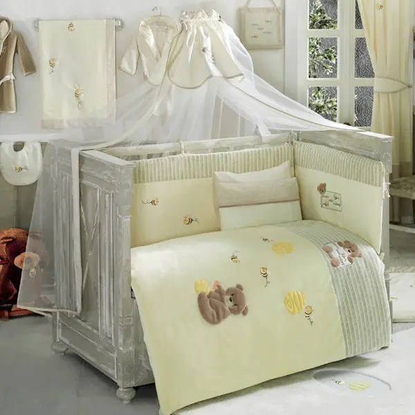 Комплект постельного белья Kidboo Honey Bear Soft 4 предмета — главный ракурс