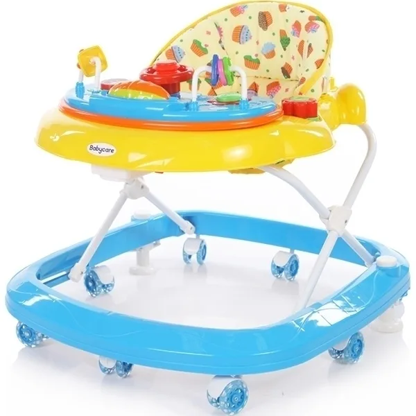Ходунки Baby Care Sonic, Белый - Красный — главный ракурс