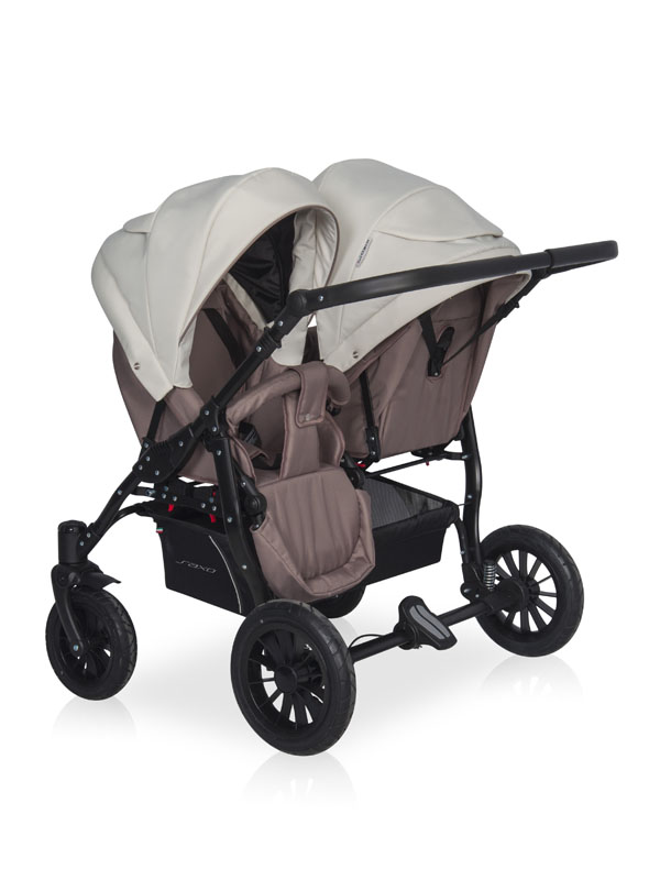 Детская коляска для двойни Riko Basic Saxo 2 в 1 — фото 6