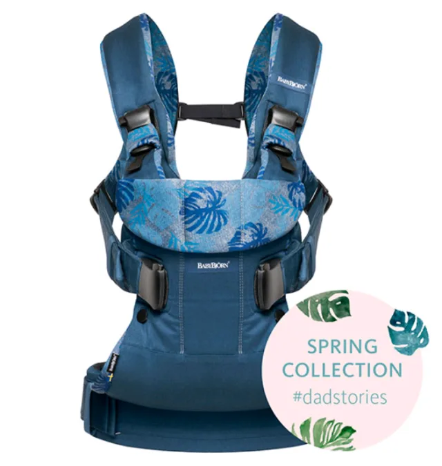 Многофункциональный рюкзак-кенгуру BabyBjorn One Cotton для ношения ребёнка на груди и на спине — фото 12