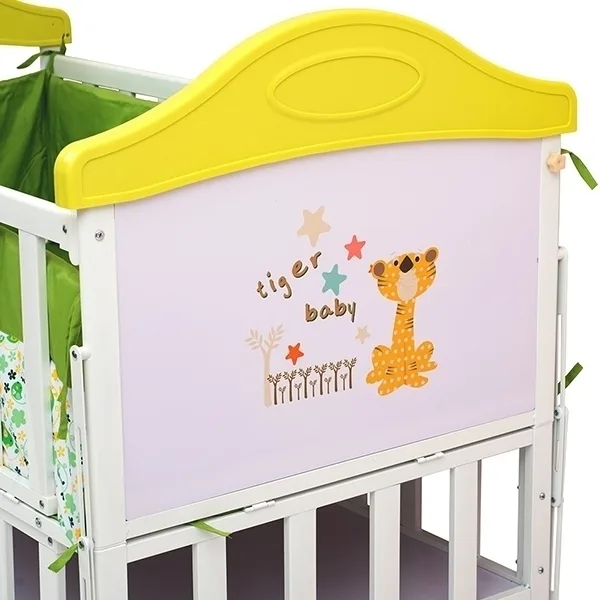 Детская кроватка BabyHit Sleepy Compact с люлькой для новорожденного — фото 11