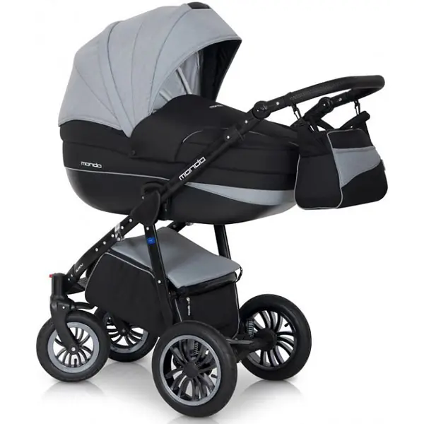 Детская коляска Expander Mondo Black 2 в 1 — главный ракурс