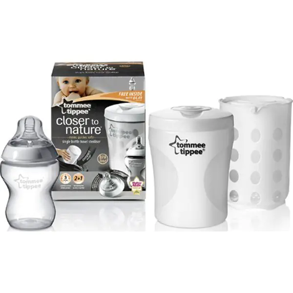 Стерилизатор Tommee Tippee TT423100 для одной бутылочки — главный ракурс