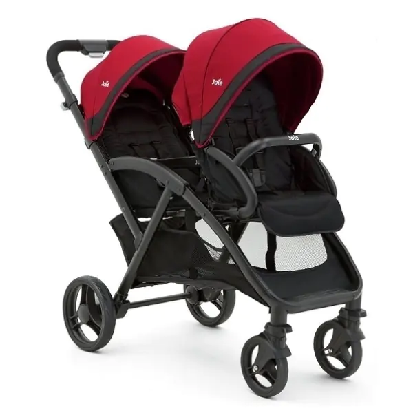 Детская прогулочная коляска для двойни Joie Evalite Duo Stroller — главный ракурс
