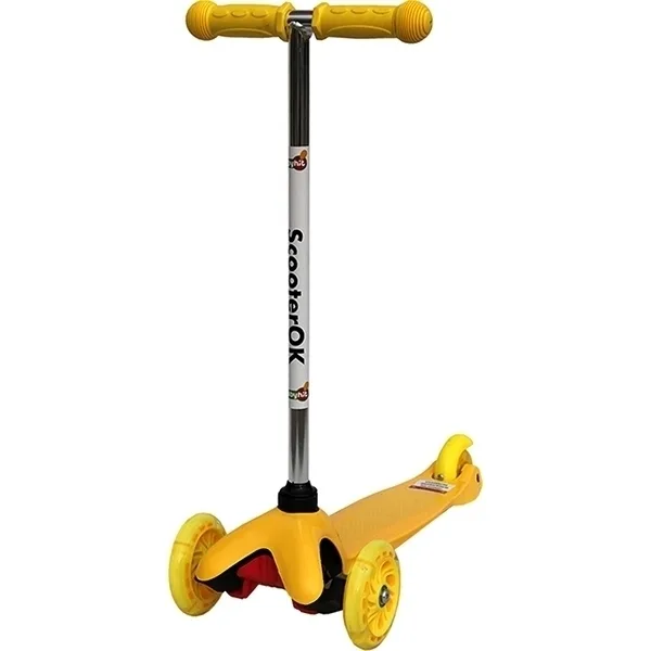 Трехколесный самокат Babyhit Scooterok, Black — главный ракурс