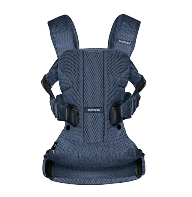 Многофункциональный рюкзак-кенгуру BabyBjorn One Air для ношения ребёнка на груди и на спине — фото 12