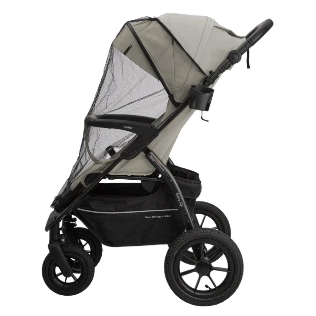 Детская коляска Indigo Epica XL Air с сумкой — фото 8
