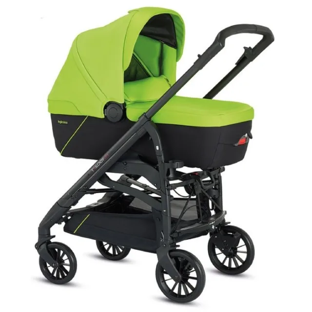 Детская коляска Inglesina Trilogy System Colors 3 в 1 на шасси Trilogy City Black — фото 1