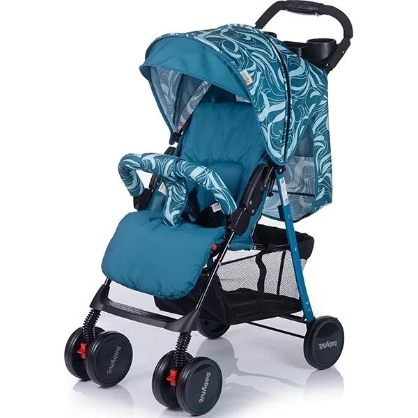 Детская прогулочная коляска Babyhit Simpy, Blue - Grey Jeans — главный ракурс