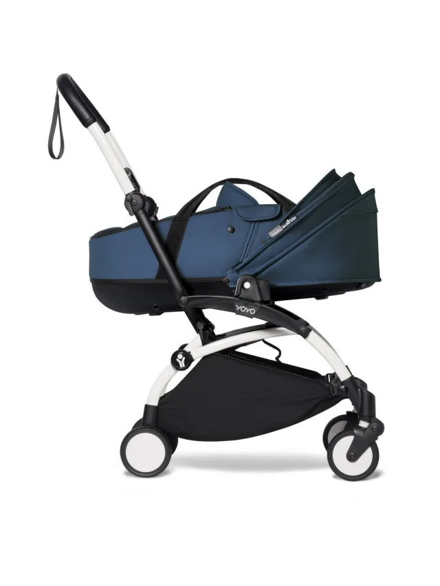 Детская коляска Babyzen Yoyo 2 Bassinet 2 в 1 на белой раме — фото 12