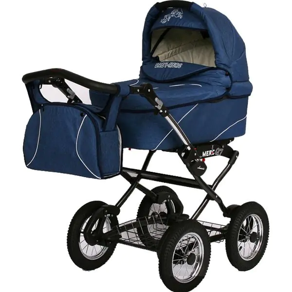 Детская коляска Baby-Merc Q7-Cllasic 3 в 1 — главный ракурс