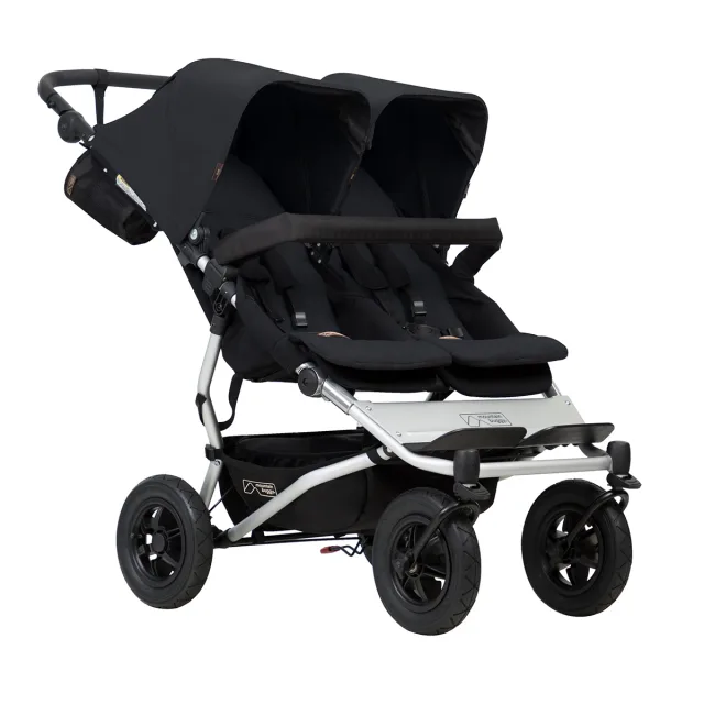 Детская прогулочная коляска для двойни и погодков Mountain Buggy Duet — фото 10