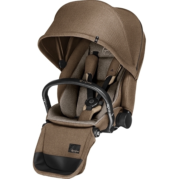 Детская коляска Cybex Priam Lux 2 в 1, шасси Trekking Matt Black — фото 13