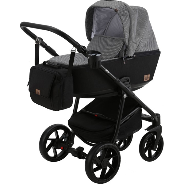 Детская коляска BeBe-Mobile Gusto 2 в 1, ткань+эко-кожа — фото 19