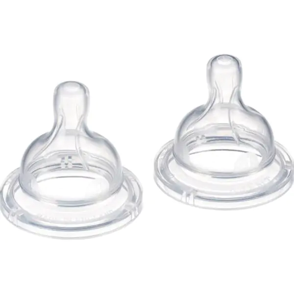 Соска Philips Avent с переменным потоком SCF635/27 2 шт — главный ракурс