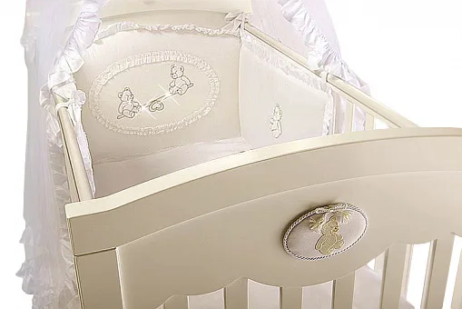 Детская кроватка Feretti FMS Enchant продольный маятник — фото 4