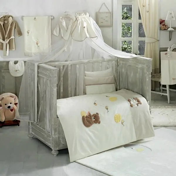 Комплект постельного белья Kidboo Honey Bear Soft 3 предмета — главный ракурс