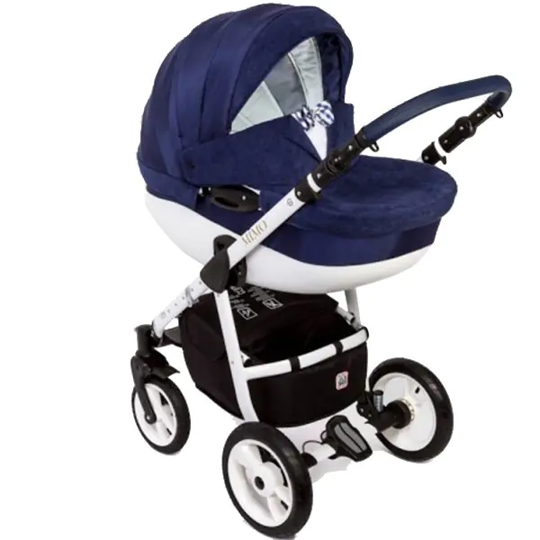 Детская коляска DPG Mimo 3 в 1, Blue — главный ракурс