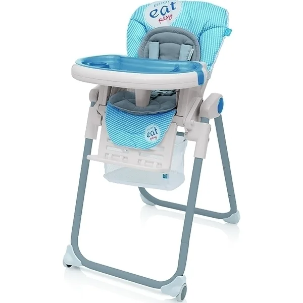 Стульчик для кормления Baby Design Lolly, 03 Blue — главный ракурс