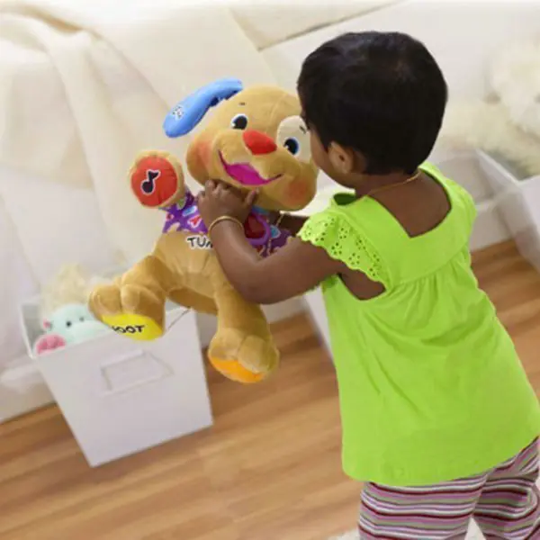 FP BGY23 Ученый щенок Fisher Price Смейся и Учись рус-англ — фото 5