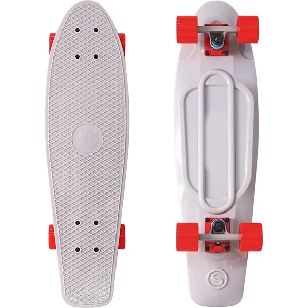 Скейтборд RT Y-Scoo Big Fishskateboard 27" с сумкой арт. 402, 68,6х19, purple-green — главный ракурс