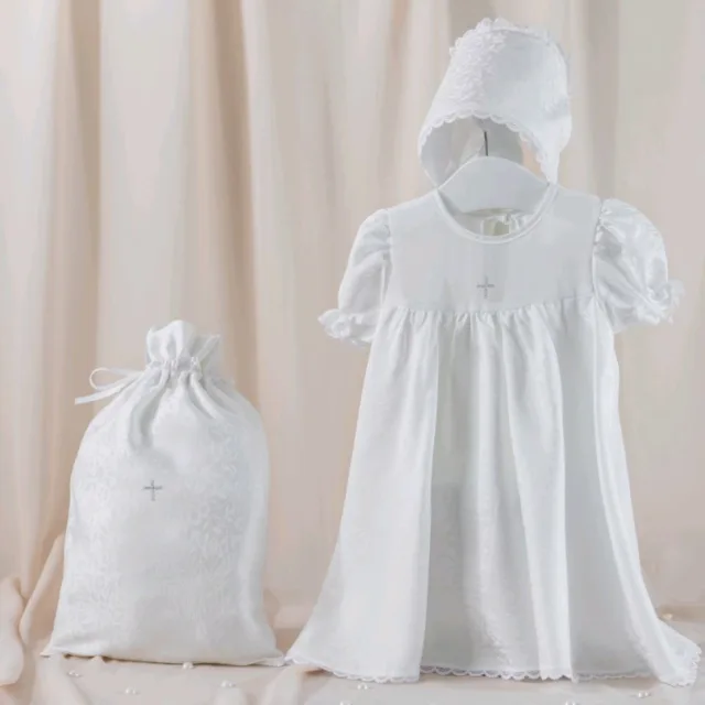 Крестильный набор для девочки Makkaroni Kids Муза (3 предмета) — фото 5