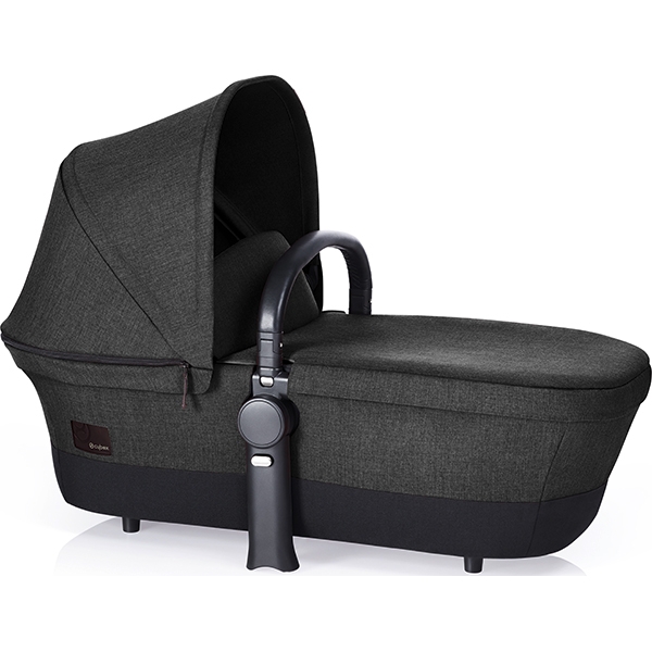 Коляска-люлька для новорожденного Cybex Priam Lux, шасси Trekking Matt Black — фото 10