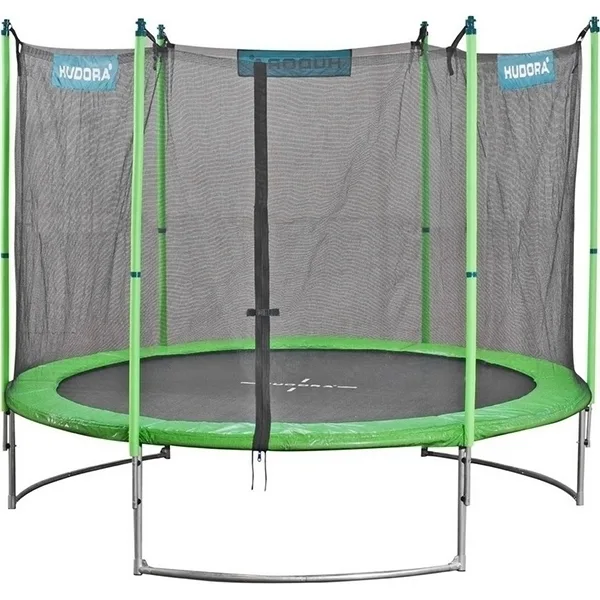 Батут Hudora Family Trampolin 65630, 300 см, Green — главный ракурс