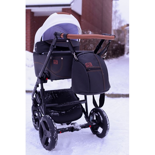 Детская коляска Effole Aurora 100% Ecco 2 в 1, эко-кожа — фото 5