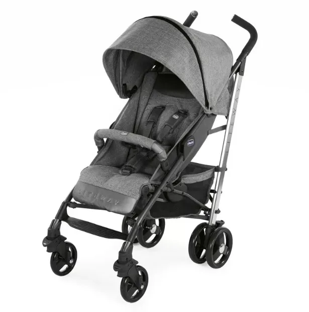 Детская коляска-трость Chicco Lite Way Top Stroller, с бампером — фото 4