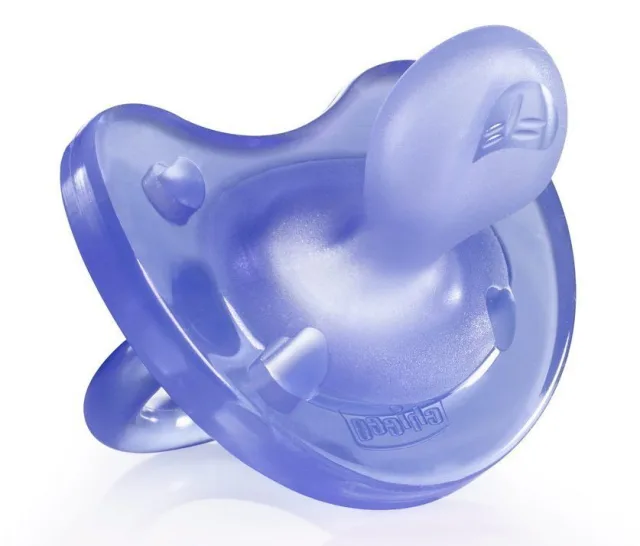 Пустышка Chicco Physio Soft силикон 0-6 мес. — фото 7