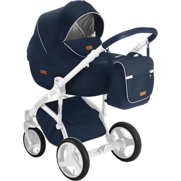 Детская коляска BeBe-Mobile Ravenna Deluxe 2 в 1, эко-кожа — фото 7