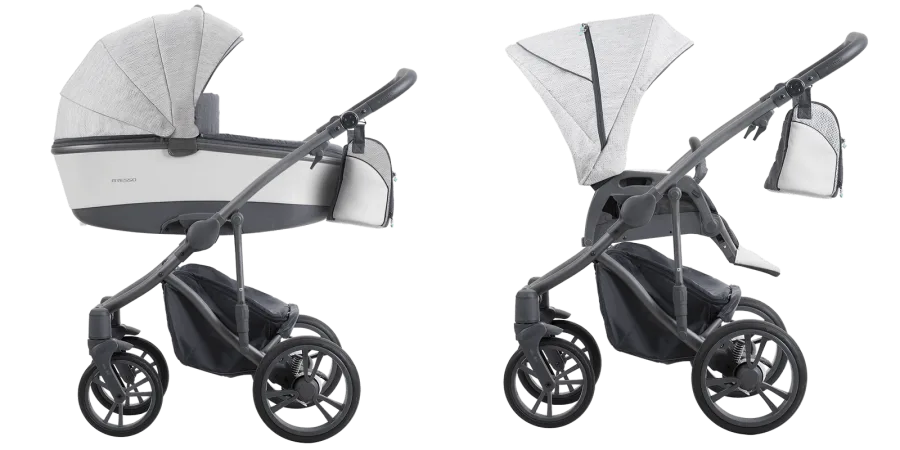 Детская коляска Bebetto Bresso 2020 3 в 1 — главный ракурс