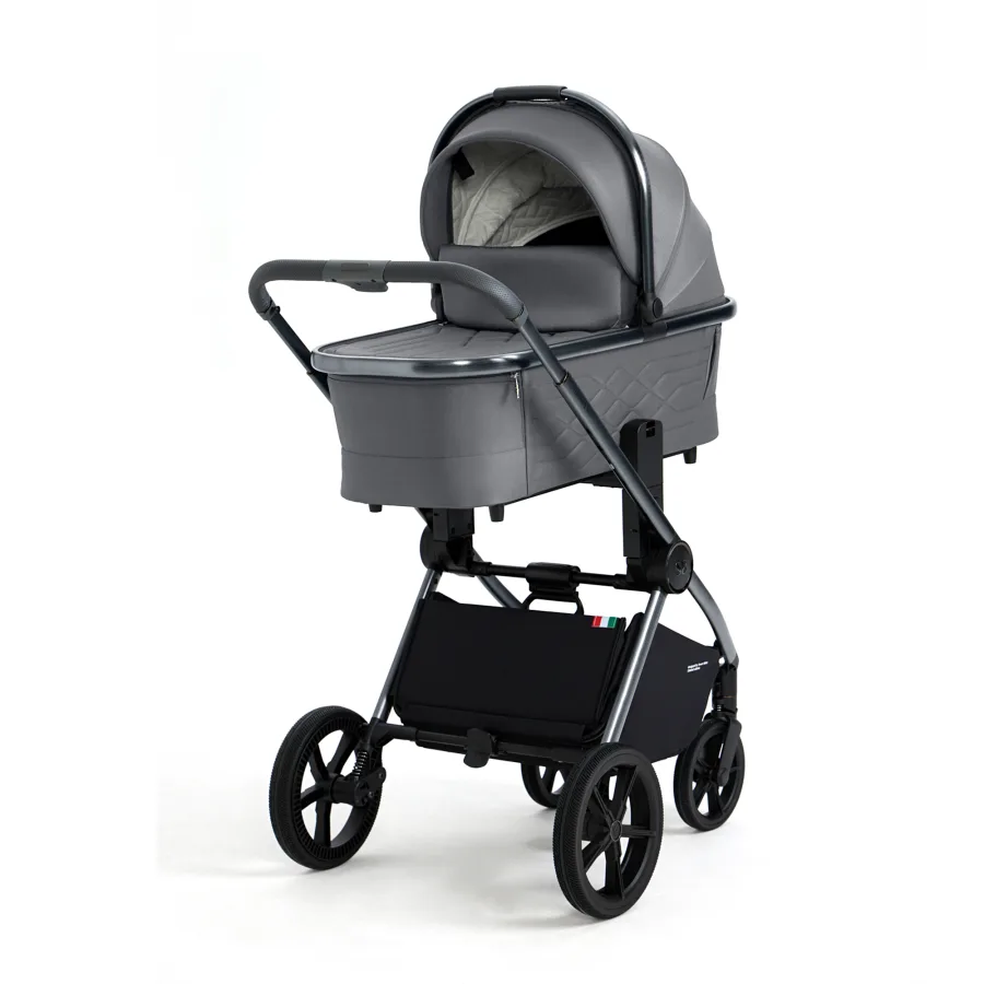 Детская коляска Sweet Baby Elegante BRD 2 в 1, Grey — главный ракурс